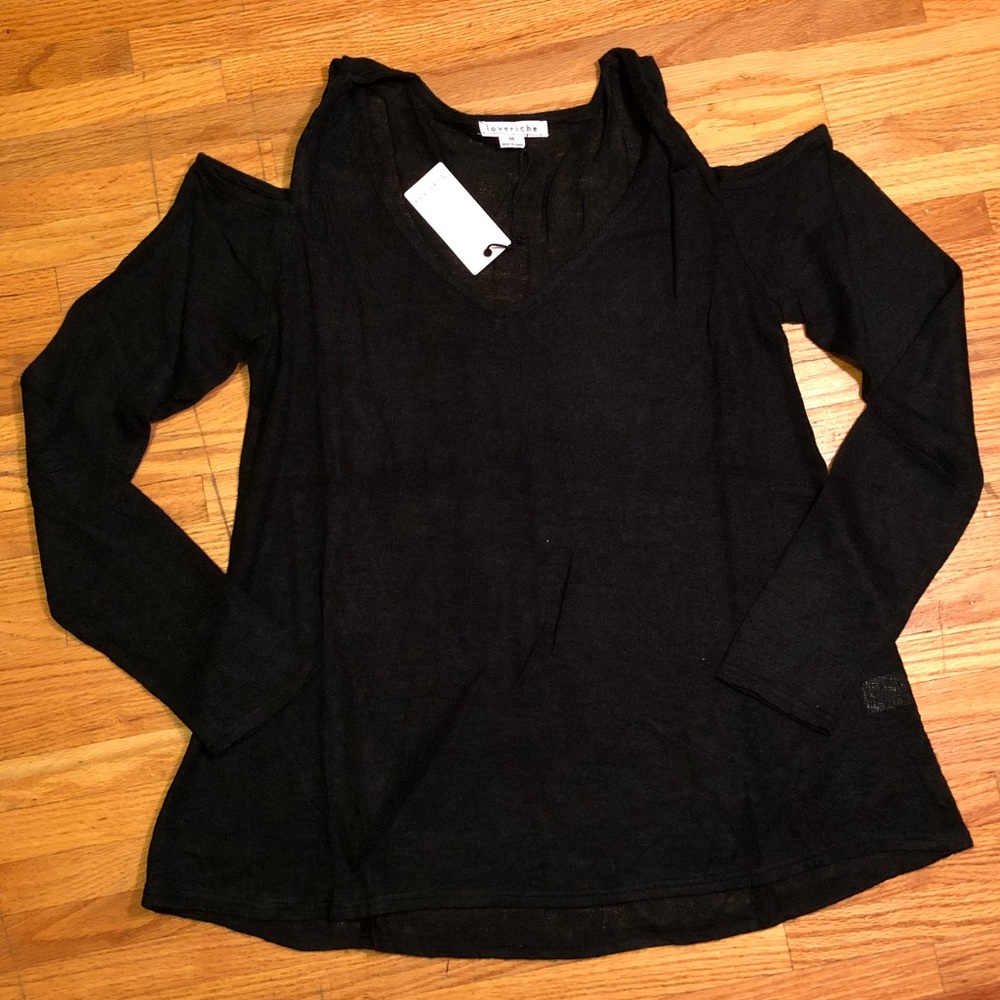 Cold Shoulder Top - Picture 3 of 3
